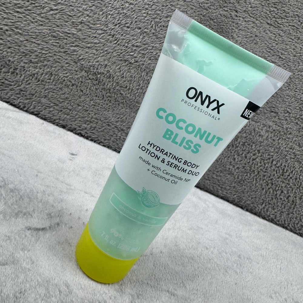 Onyx‎ Professional Coconut Bliss Body Lotion Serum Duo 7oz Ceramide Niacinamide